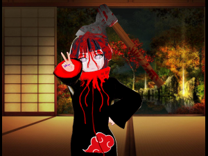 halloween ninja -akatsuki little lady hinatavrm -naruto- 3Dモデル