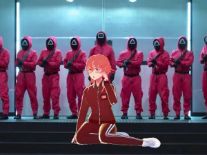 mirai nikki - yuno gasai - squid game - vrm model 3D Model