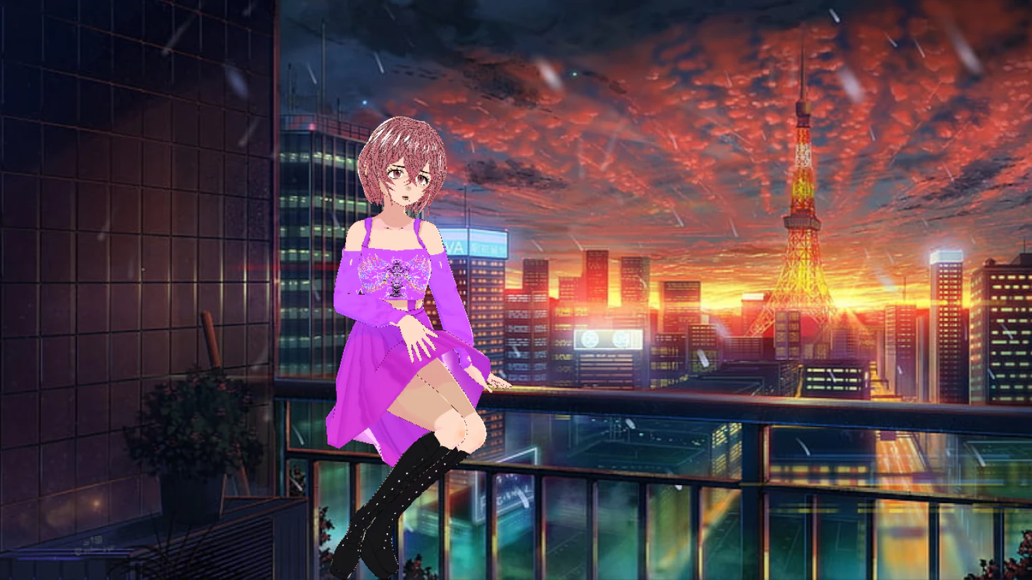 hina tachibana tokyo revengers vrm model 3D Model .c4d .max .obj .3ds .fbx .stl .blend 