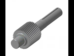 вал-ведущая шестерня 3D Модель