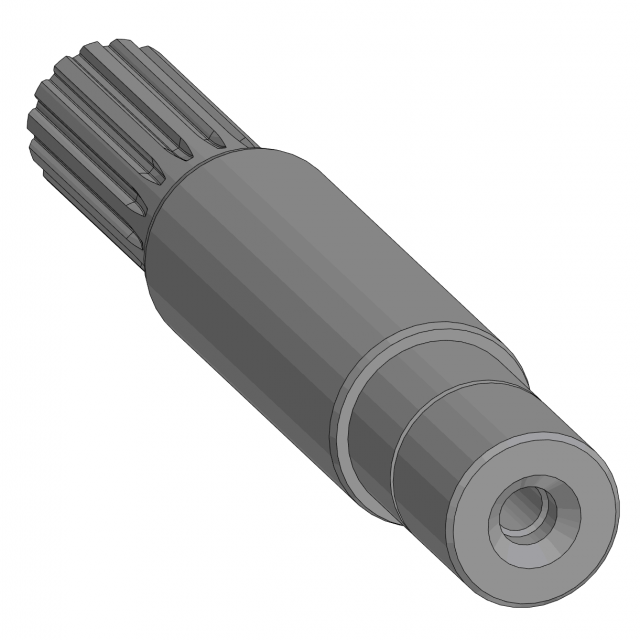 the drive shaft of the lump crusher Model 3D .c4d .max .obj .3ds .fbx .stl .blend 