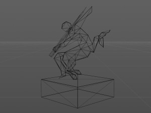 centaur polygonal papercraft Modelo 3D