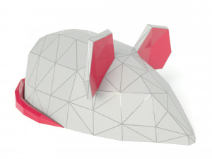 mouse polygonal 3D Model