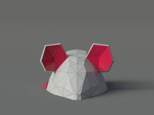 mouse polygonal 3D Model