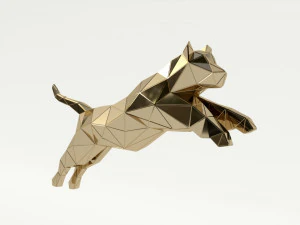 jumping tiger papercraft 3D Model