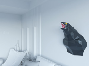 godzilla polygonal papercraft 3D-Modell