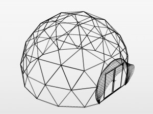 geodome - 8m 3D 모델