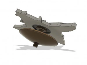 badge of the pilot of aviation schools of the red army air force 3D Model