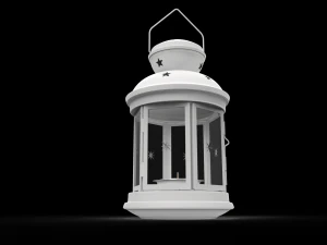 christmas candle lantern 3D Model