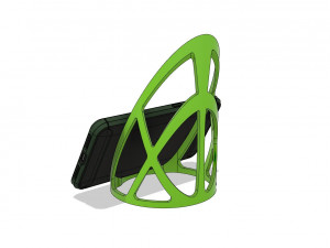Universal phone stand bio smartphone holder 3D प्रिंट मॉडल