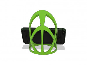 Universal phone stand bio smartphone holder 3D प्रिंट मॉडल