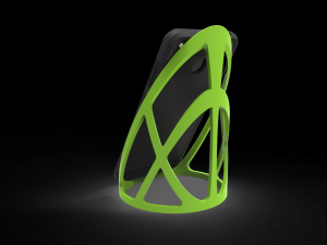Universal phone stand bio smartphone holder 3D प्रिंट मॉडल