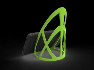 Universal phone stand bio smartphone holder 3D प्रिंट मॉडल