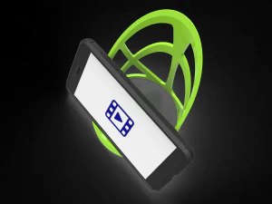 Universal phone stand bio smartphone holder 3D Print Model