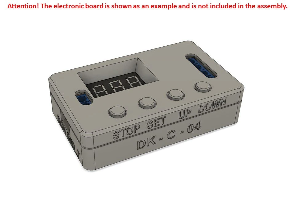 case for the electronic board dk-c-04 3D Print Model .c4d .max .obj .3ds .fbx .stl .blend 
