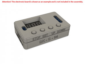 case for the electronic board dk-c-04 3D Print Model