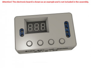 case for the electronic board dk-c-04 3D Print Model