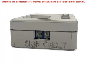 case for the electronic board dk-c-04 3D Print Model