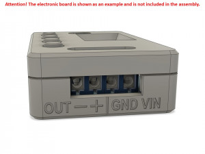 case for the electronic board dk-c-04 3D Print Model
