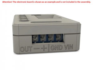 case for the electronic board dk-c-04 3D Print Model