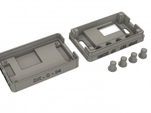 case for the electronic board dk-c-04 3D Print Model