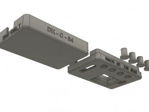case for the electronic board dk-c-04 3D Print Model
