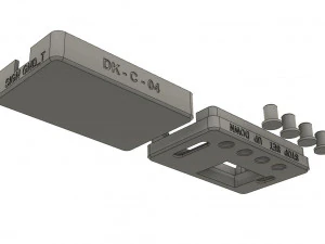 case for the electronic board dk-c-04 3D Print Model