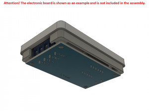 case for the electronic board dk-c-04 3D Print Model