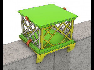 bird feeder 3D 打印模型