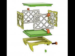 bird feeder 3D Print Model