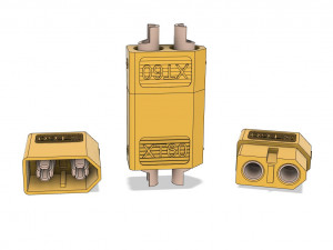 connector xt60 Model 3D