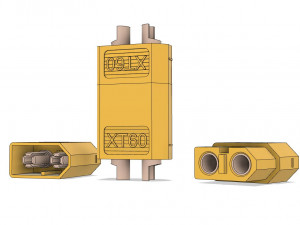 connector xt60 Model 3D