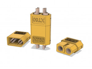 connector xt60 Model 3D