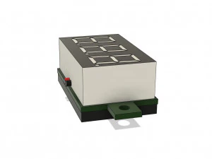 digital led 7-seg mini display indicator on a conditional board 3D Model