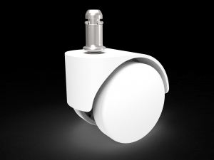 rotary casters wheels - wheel support for furniture 3D 模型