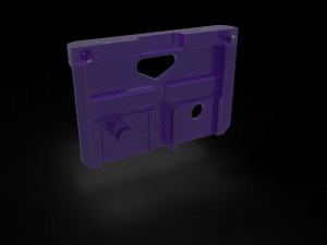 car flag fuse 3a type norma-regular-standart 3D Model