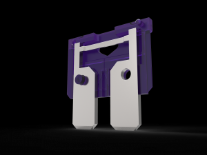car flag fuse 3a type norma-regular-standart 3D Model