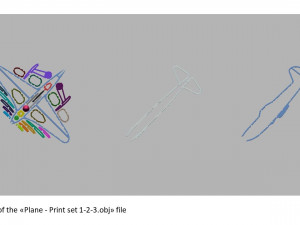 a frame model of the yak-3 aircraft of the second world war 3D 프린트 모델