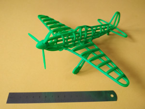 a frame model of the yak-3 aircraft of the second world war 3D 프린트 모델