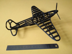 a frame model of the yak-3 aircraft of the second world war 3D 프린트 모델
