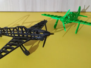a frame model of the yak-3 aircraft of the second world war 3D Print Model