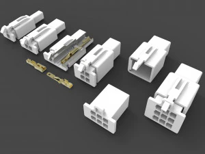 konektor mobil dj70 Model 3D