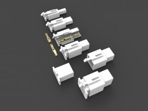 car connectors dj70 Modello 3D