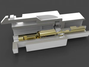 car connectors dj70 3D Model