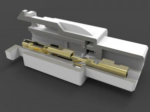car connectors dj70 3D Model
