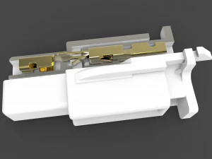 car connectors dj70 3D Model