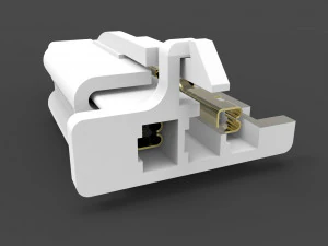 car connectors dj70 3D Model