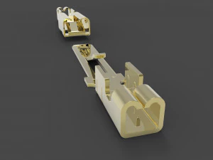 car connectors dj70 3D Model