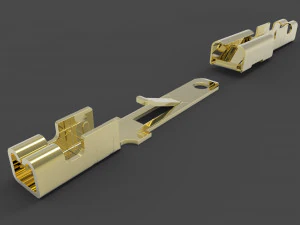 car connectors dj70 3D Model