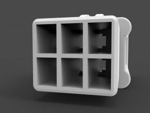 car connectors dj70 3D Model